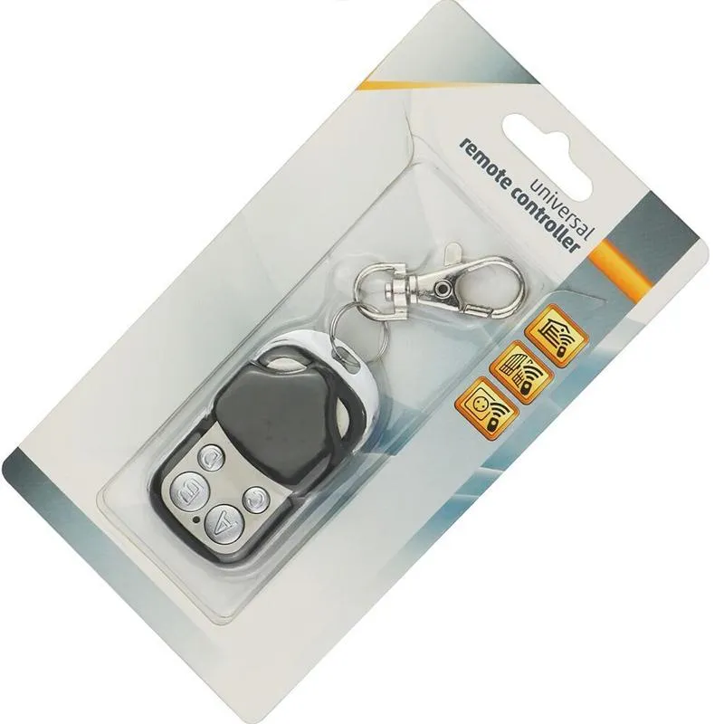 4-button Metal Wireless Remote Control - 433mhz
