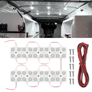 40 Leds Interior White Light Kits