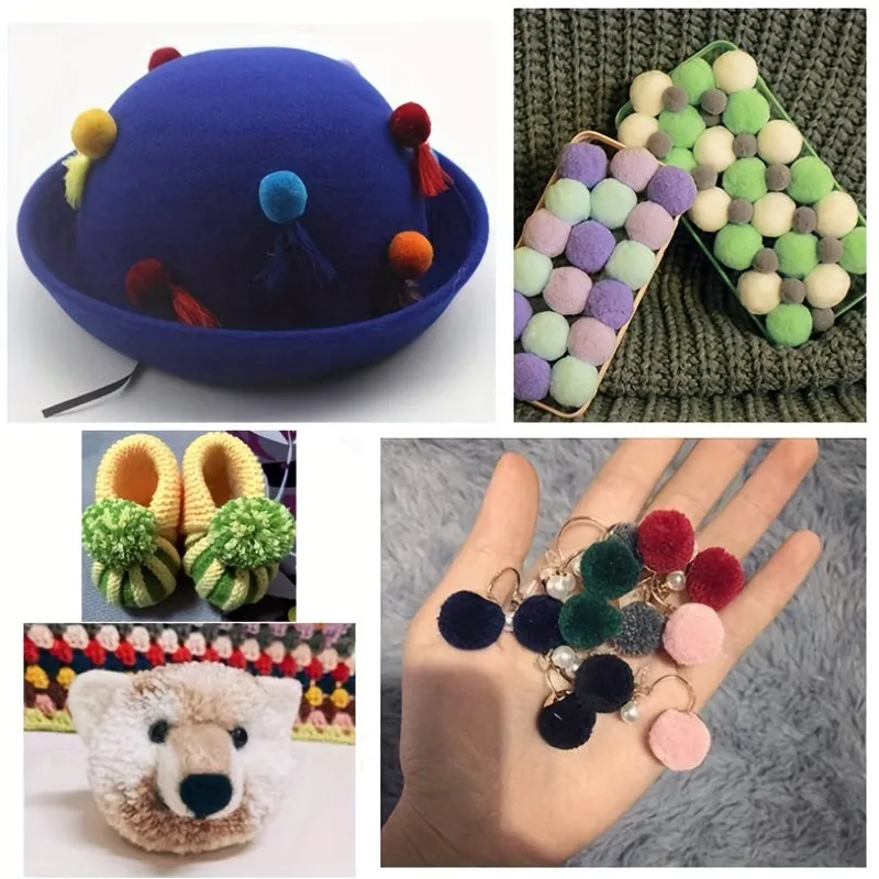 4Piece DIY Knitting Tools Set in Mixed Colors