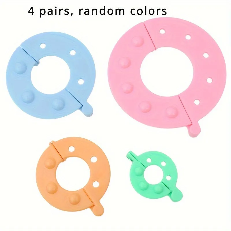 4Piece DIY Knitting Tools Set in Mixed Colors