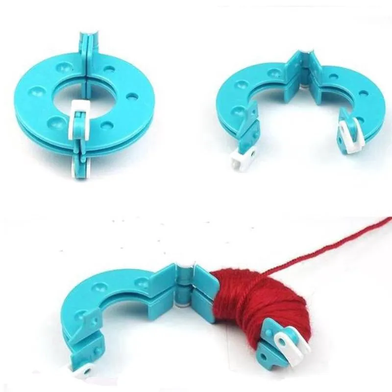 4Piece DIY Knitting Tools Set in Mixed Colors