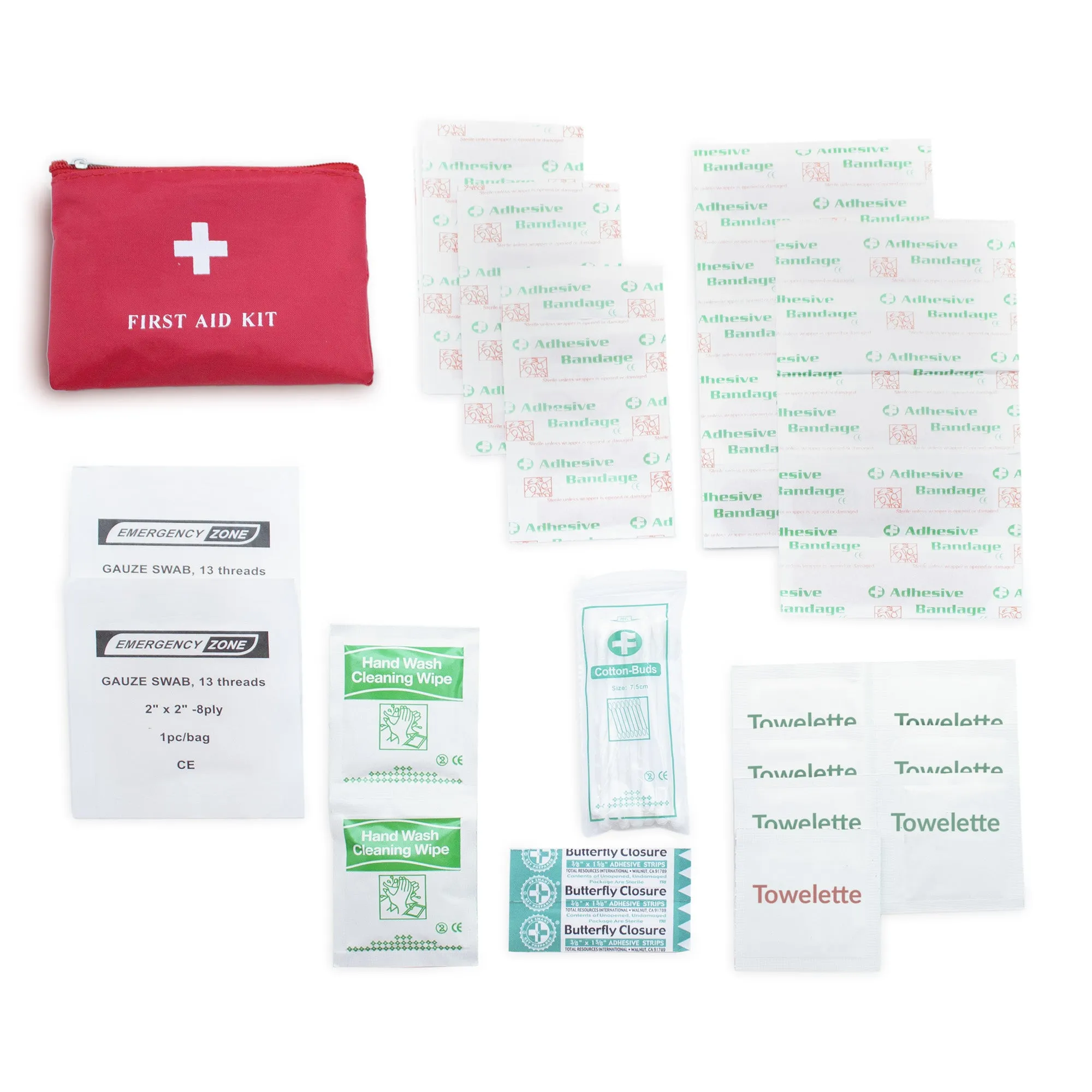 53 Piece Basic First Aid Kit