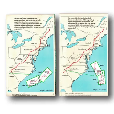 Appalachian Trail Maps North Carolina-Georgia