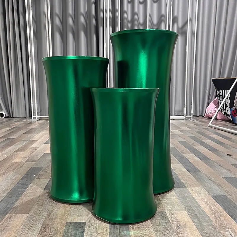 Bling Bling Solid Color Pedestal Cover