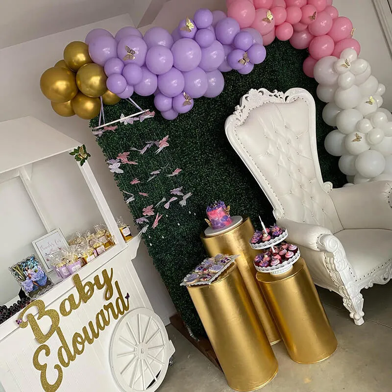 Bling Bling Solid Color Pedestal Cover