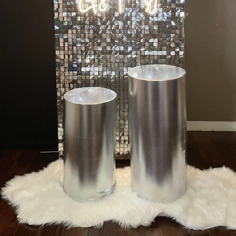 Bling Bling Solid Color Pedestal Cover