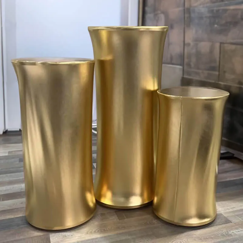 Bling Bling Solid Color Pedestal Cover