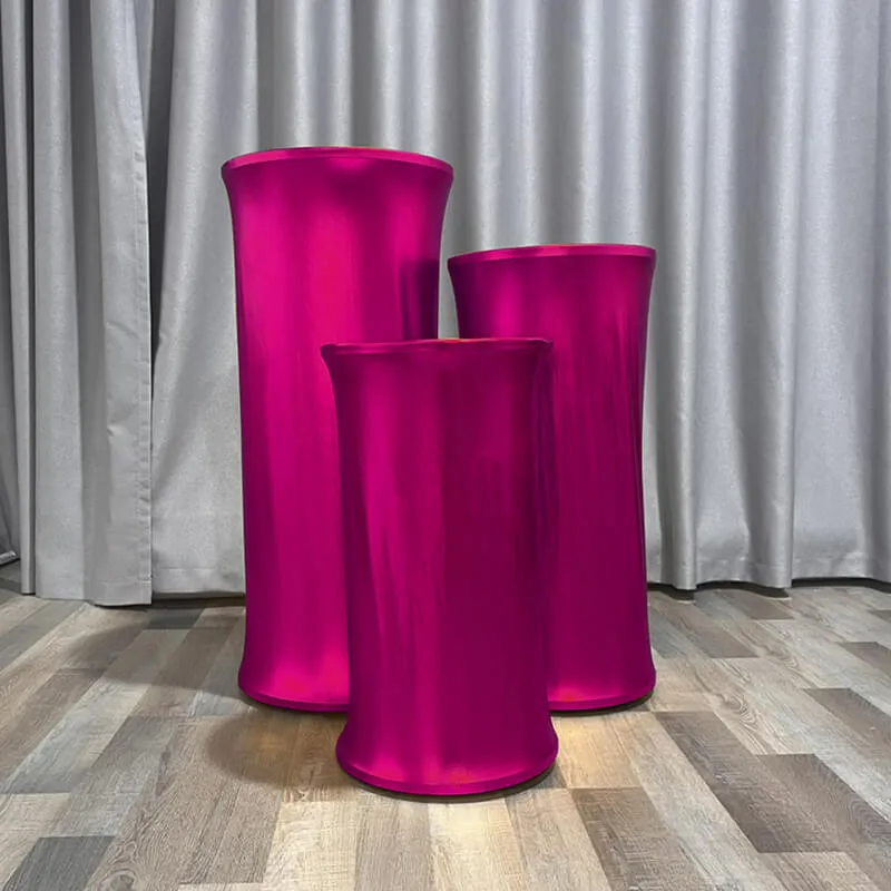 Bling Bling Solid Color Pedestal Cover