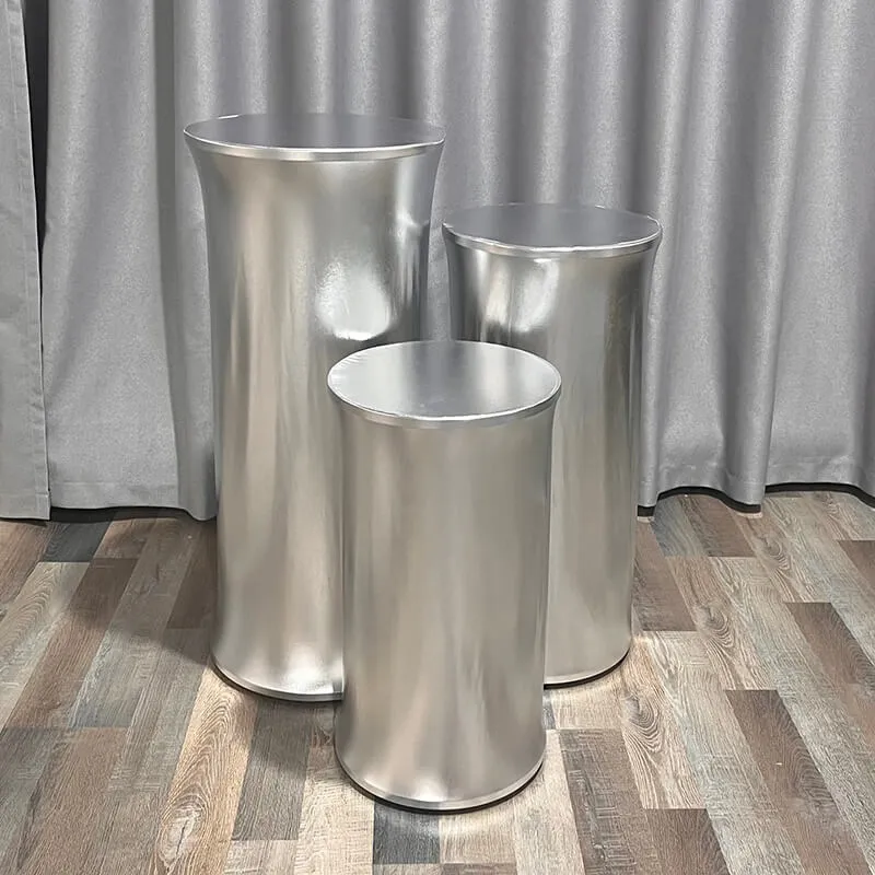 Bling Bling Solid Color Pedestal Cover
