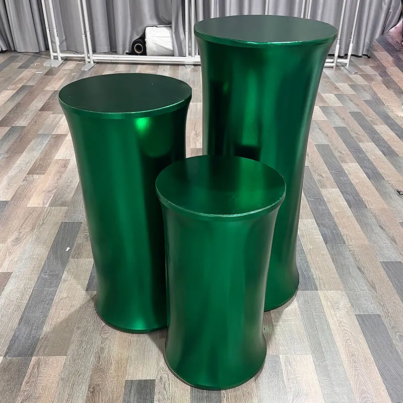 Bling Bling Solid Color Pedestal Cover