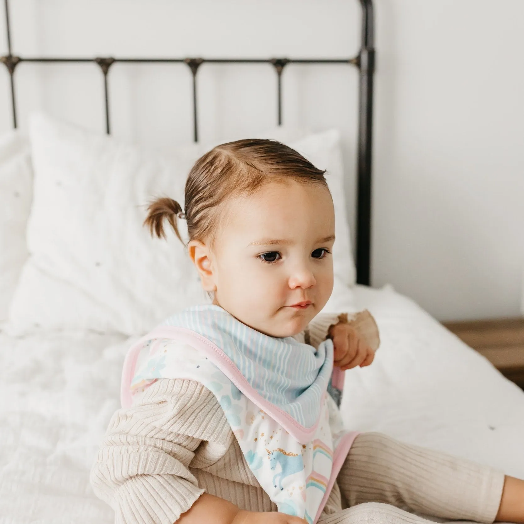 Copper Pearl Three-Layer Security Blanket Set | Whimsy