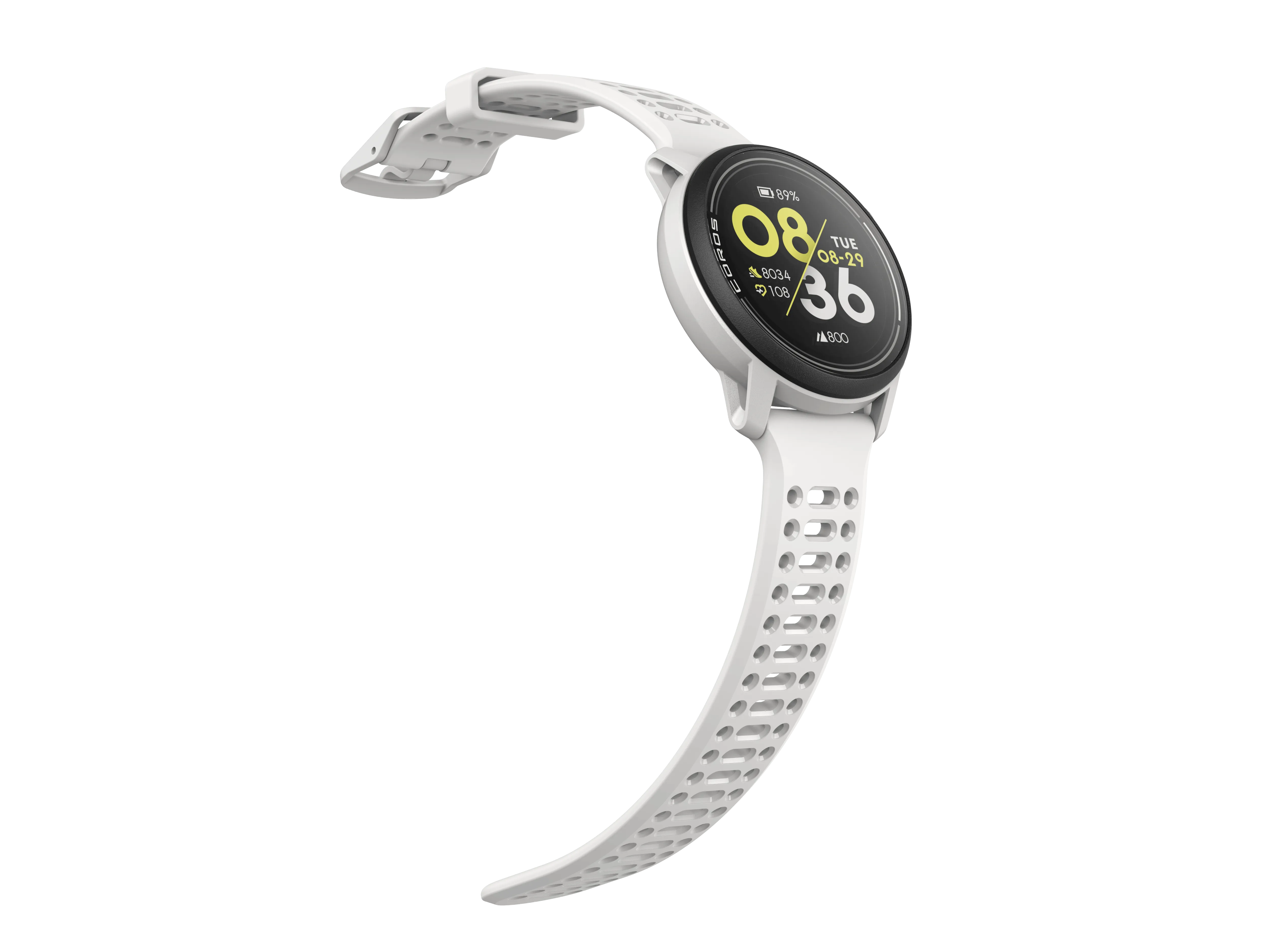 COROS PACE 3 Premium GPS Sport Smartwatch White Silicone Band with 2 Year Warranty
