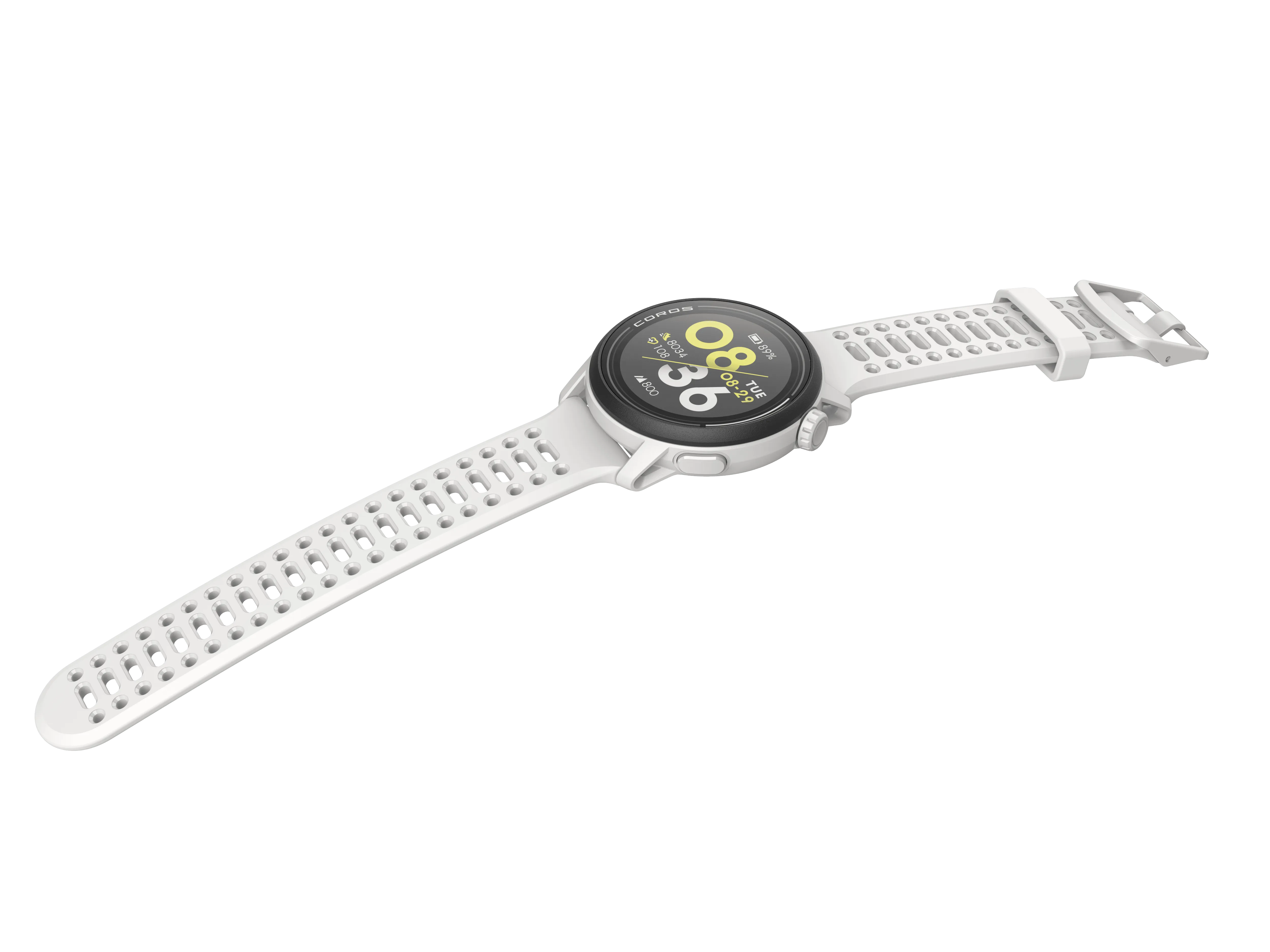 COROS PACE 3 Premium GPS Sport Smartwatch White Silicone Band with 2 Year Warranty