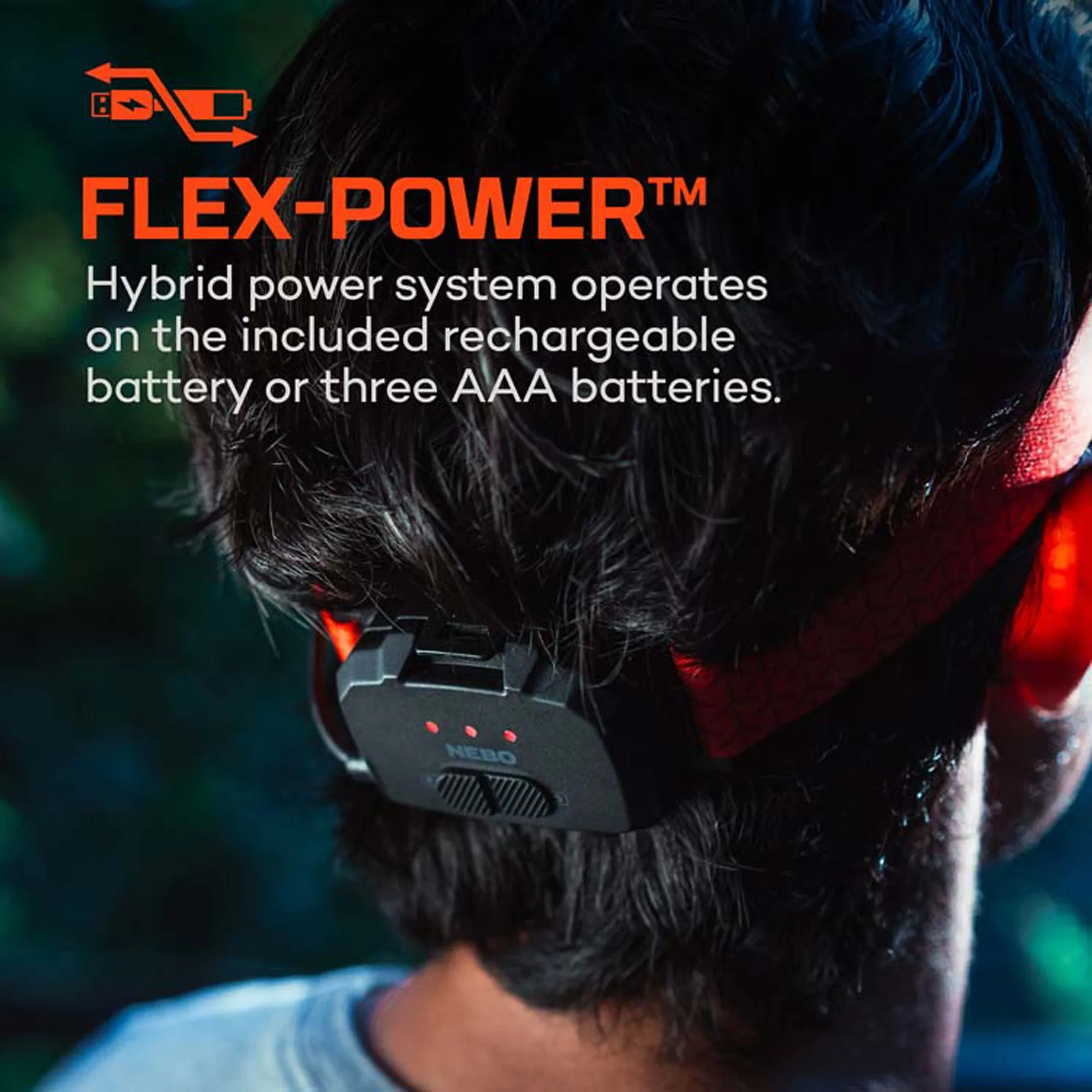 CURV 600 FLEX, Rechargeable Headlamp