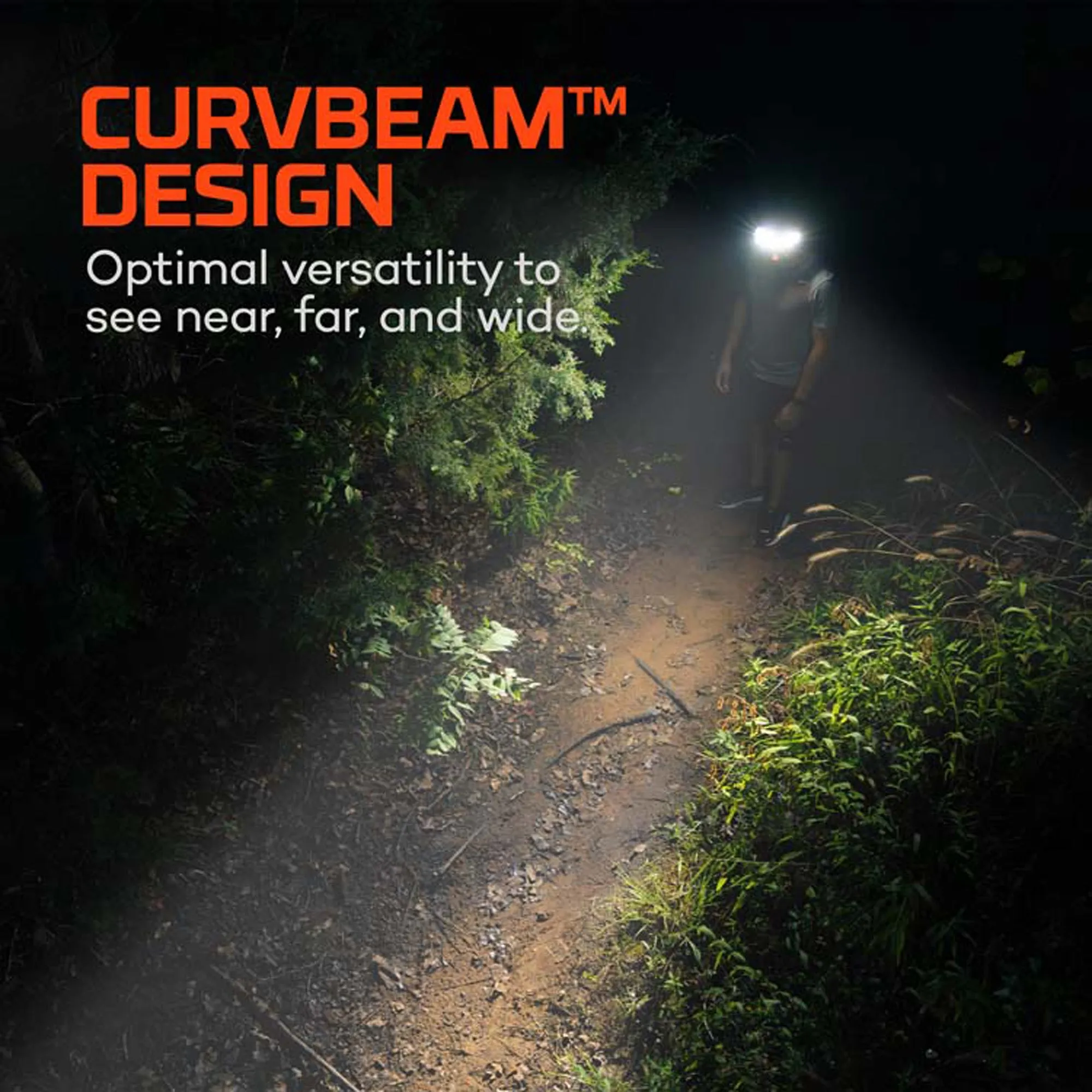 CURV 600 FLEX, Rechargeable Headlamp