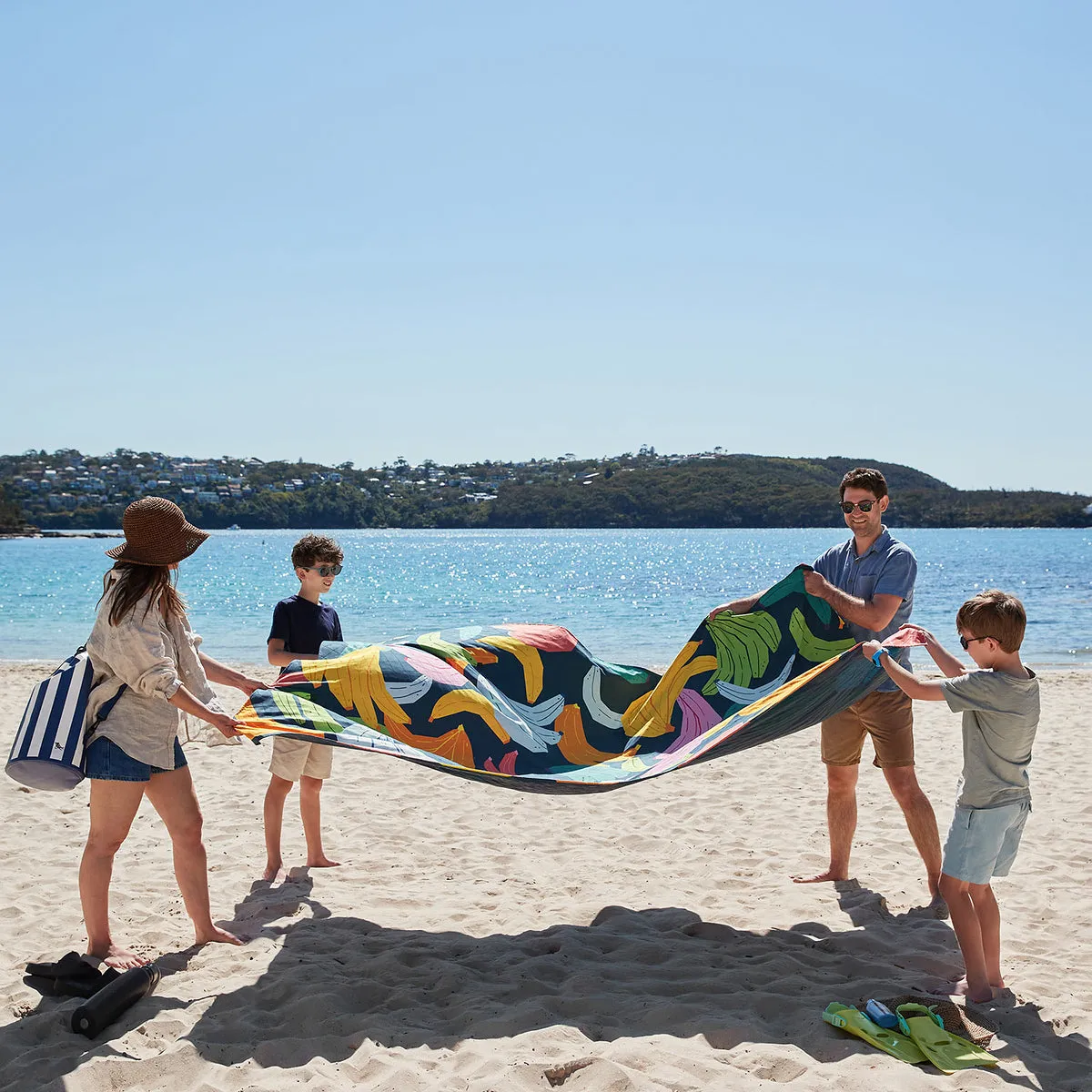 Dock & Bay Picnic Blanket - Bananarama - GRS Certified