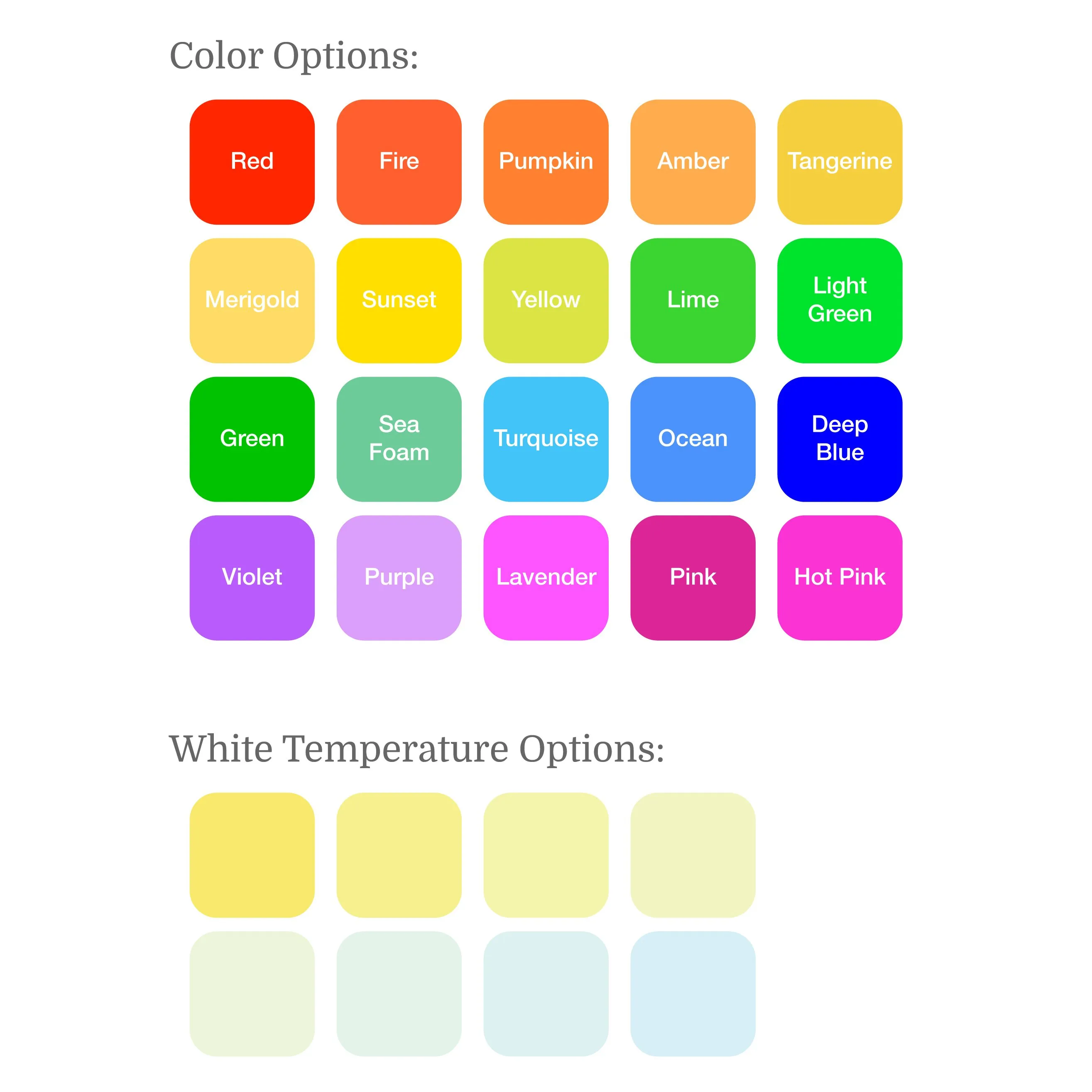 Full Color LED Light Strip