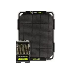 Goal Zero Guide 12   Solar Kit w/Nomad 5