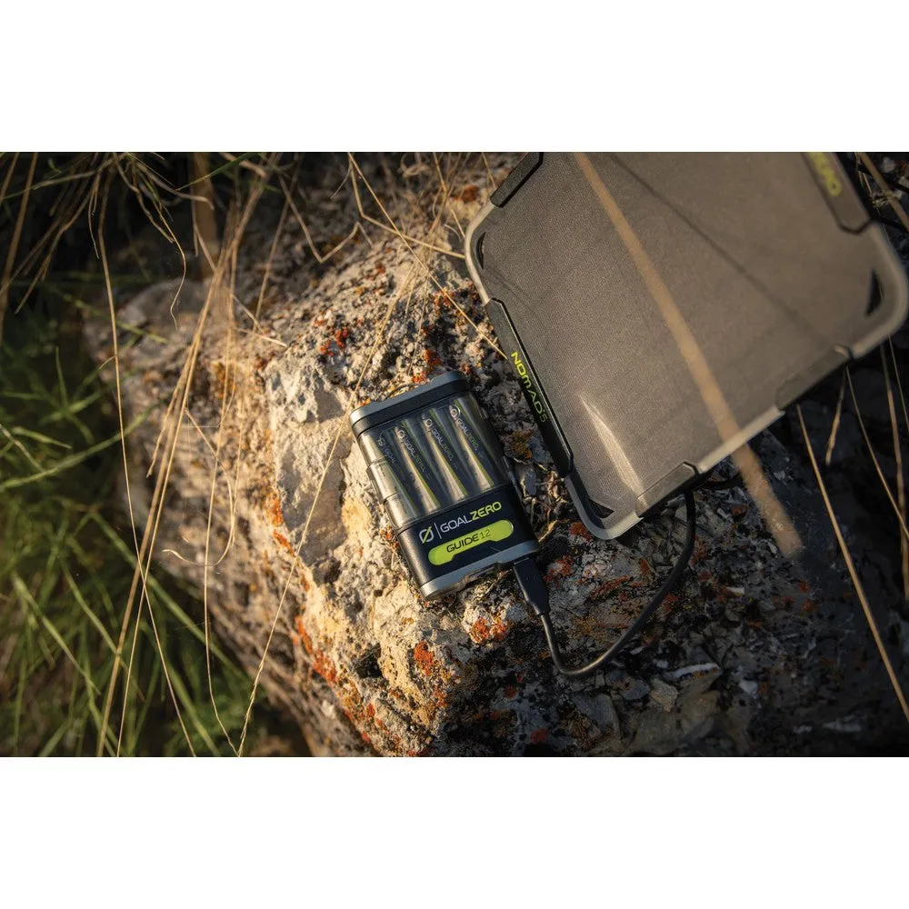 Goal Zero Guide 12   Solar Kit w/Nomad 5