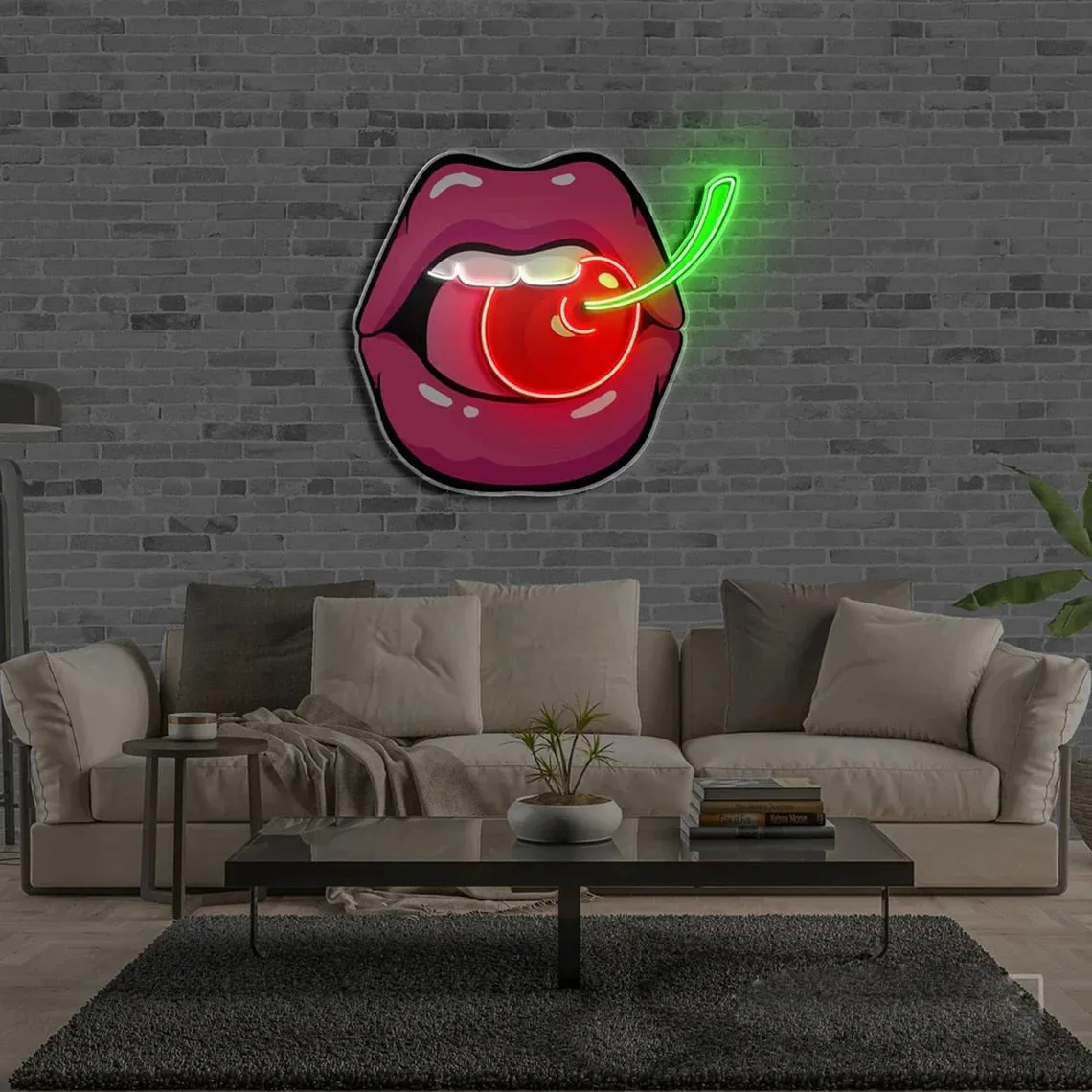 Insegne art design al neon led
