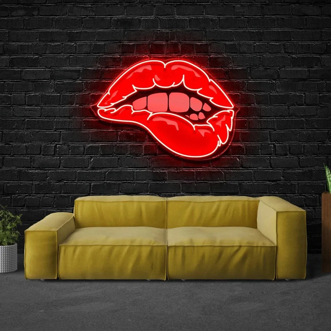 Insegne art design al neon led