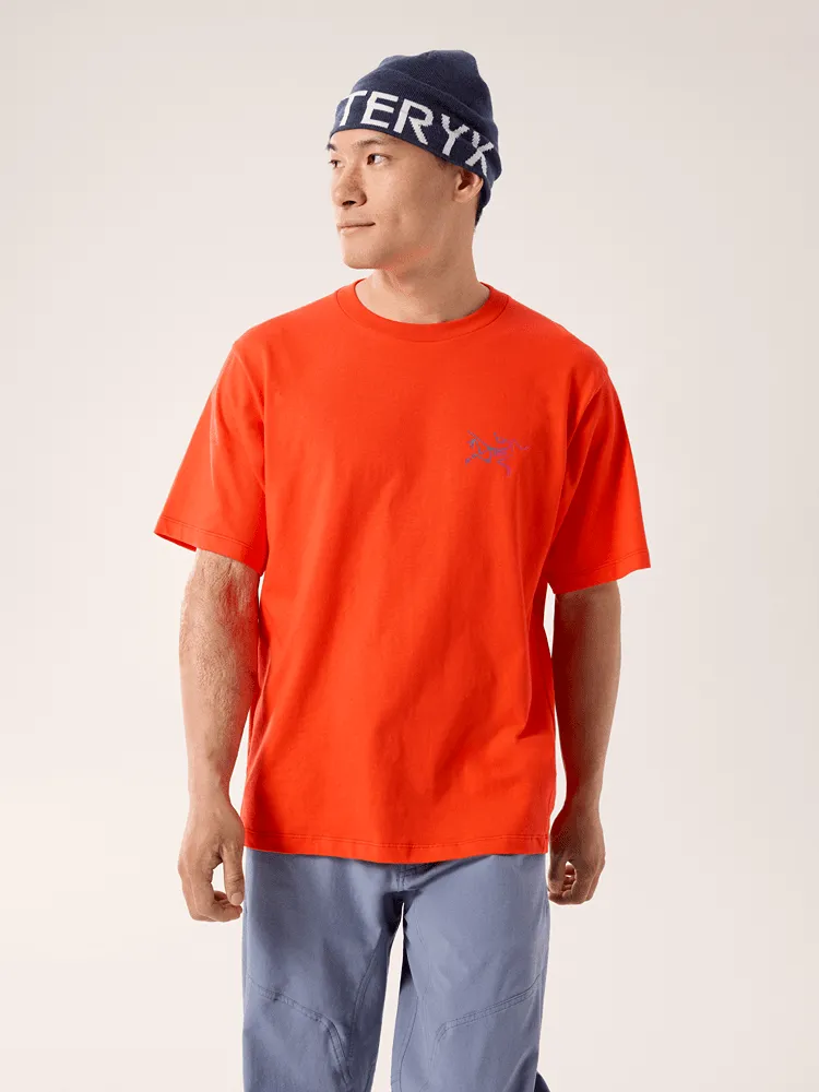 Kragg Cotton Logo Shirt SS Men's