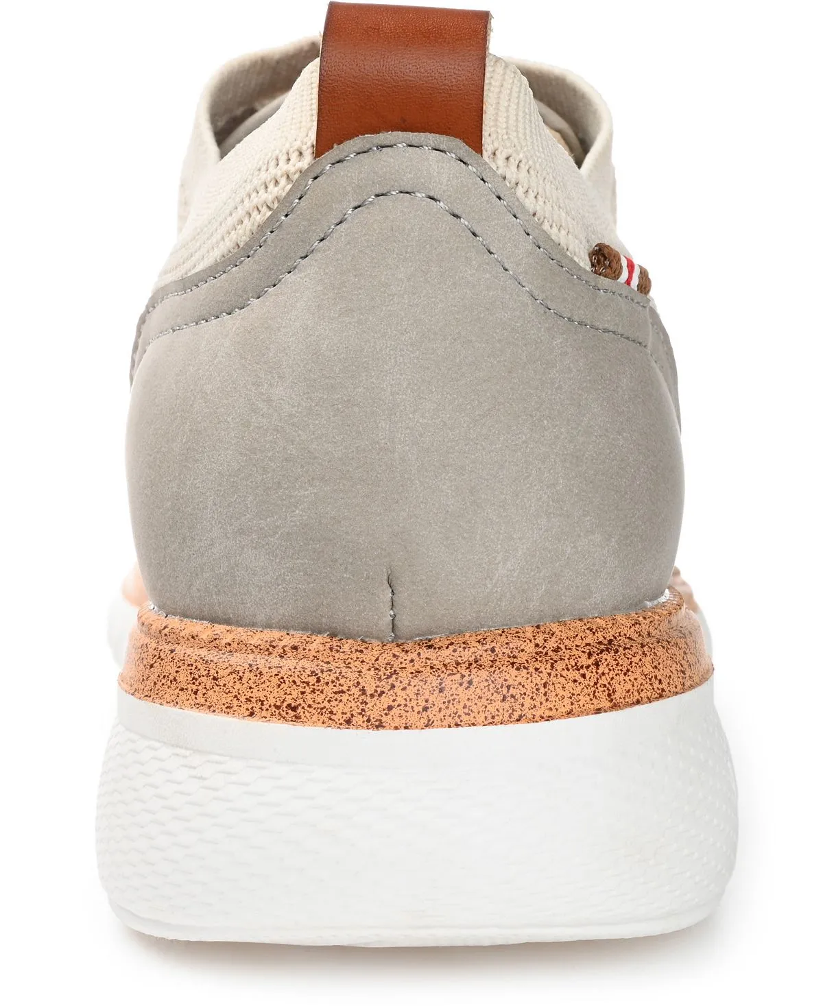 Lamont Vance Co. Men's Knitted Casual Dress Shoes, Beige