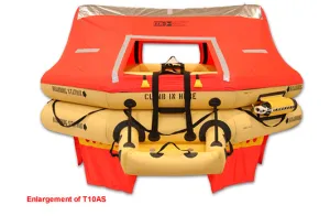 Life Raft (T10AS), FAA Type I, 10-Man