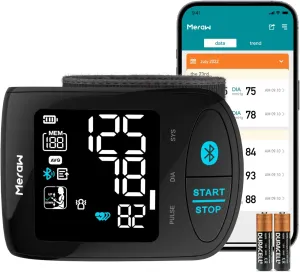 Meraw Blood Pressure Monitor Adult Cuff, Blood Pressure Cuff Monitor Wrist