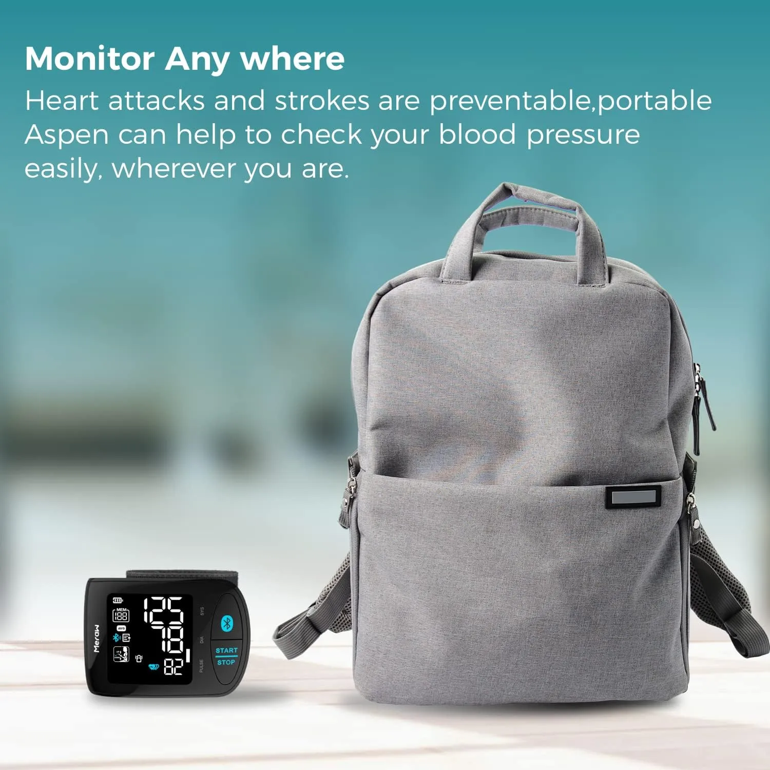 Meraw Blood Pressure Monitor Adult Cuff, Blood Pressure Cuff Monitor Wrist