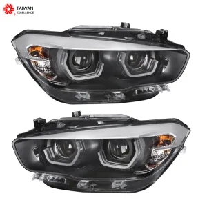 Modified headlight for BMW 1 Series/F20 2015-2018 Upgrade to the Latest Style led headlamp Daytime running light