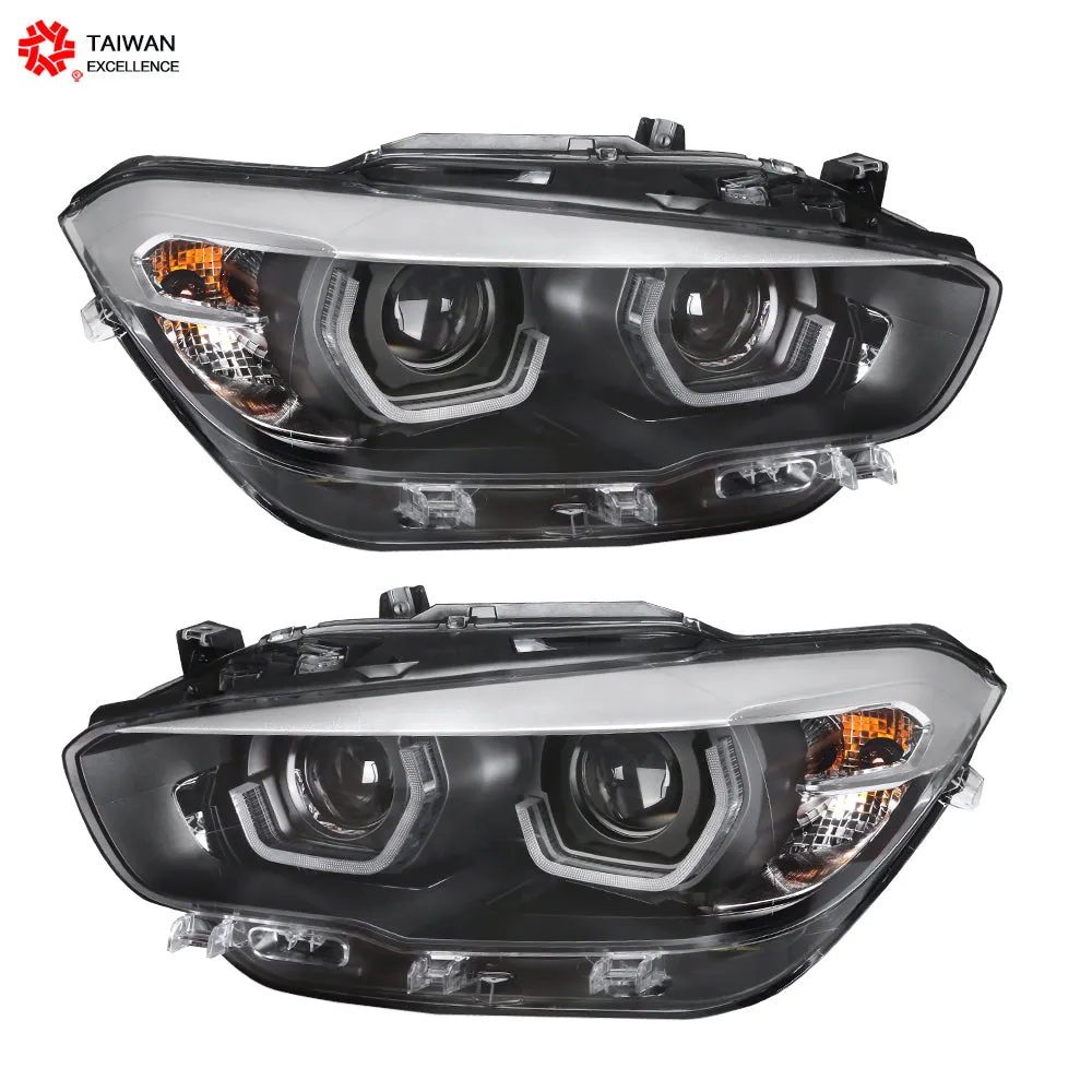 Modified headlight for BMW 1 Series/F20 2015-2018 Upgrade to the Latest Style led headlamp Daytime running light