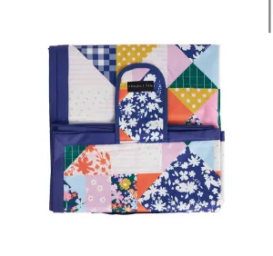Patchwork Plaid Picnic Mat