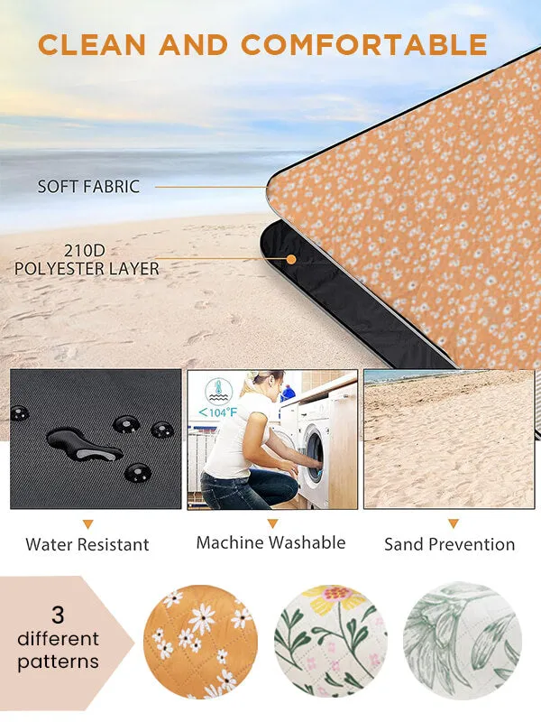 Picnic Blanket Floral Design