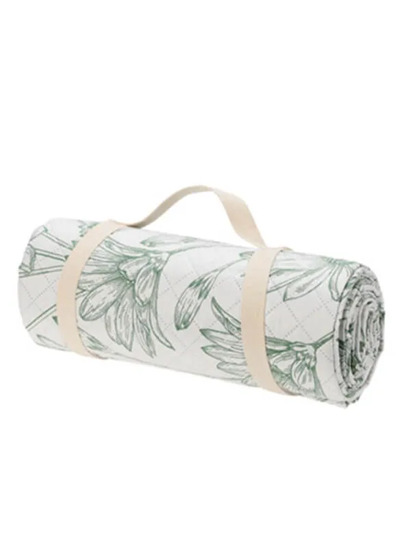 Picnic Blanket Floral Design