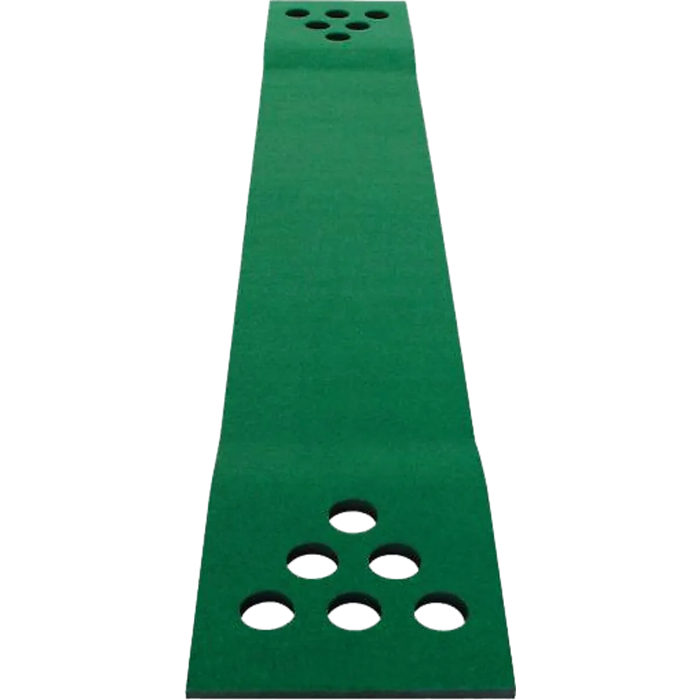 Portable Golf Beer Pong Set with 2 Putters & 6 Balls