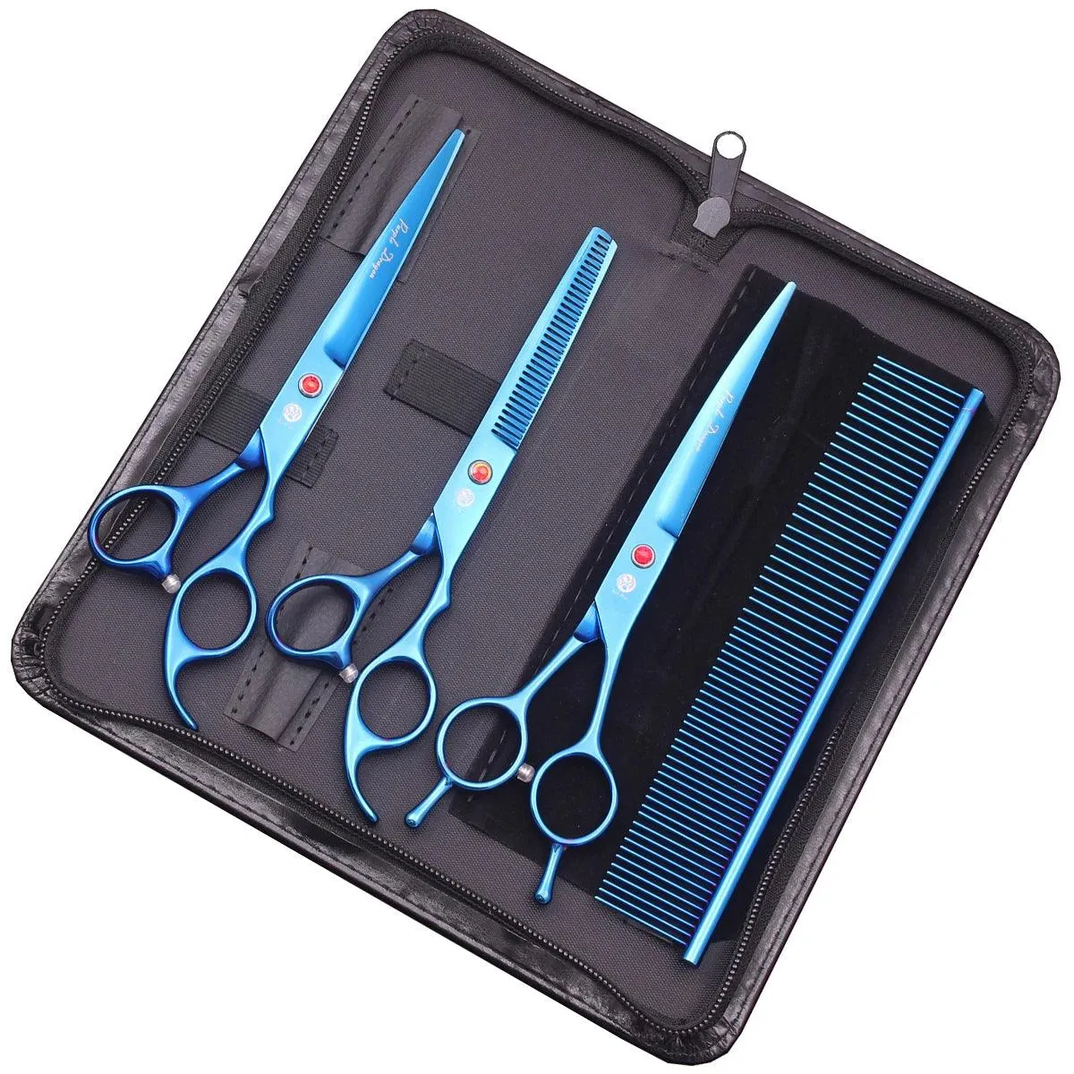 Purple Dragon Grooming Scissors 7" & 6.5"