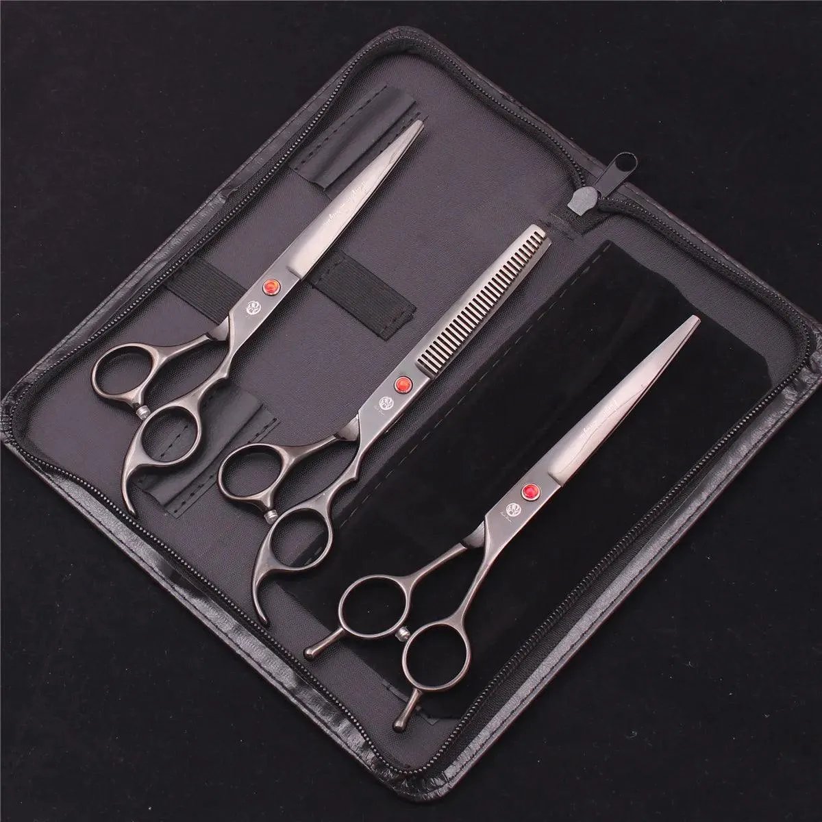 Purple Dragon Grooming Scissors 7" & 6.5"