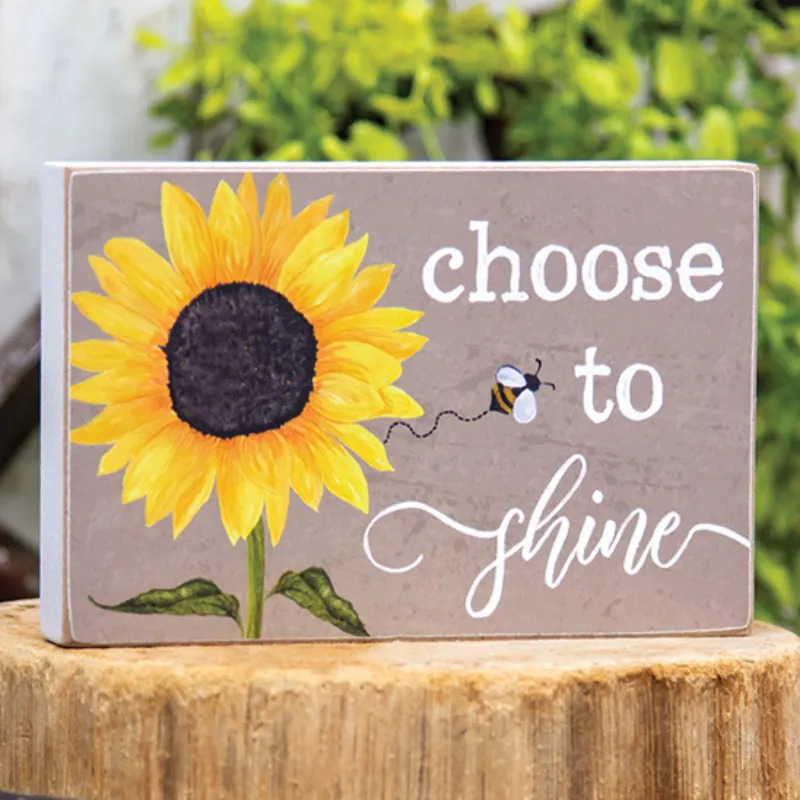 Sunflower Shine Block