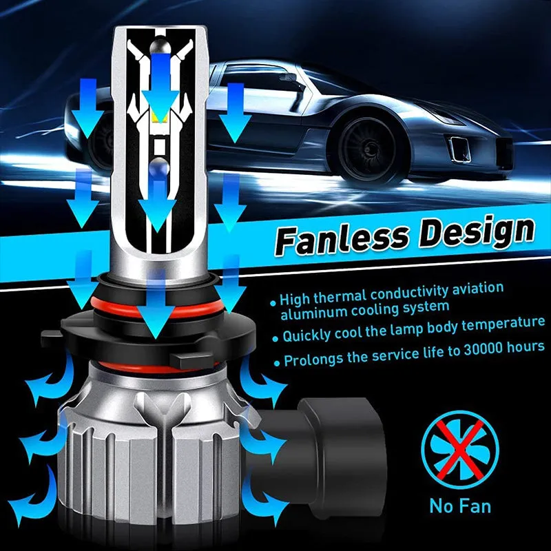 T14 6000k 9005/9006/9012 LED Headlights Bulbs Fog Light Bulbs, 2pcs ™