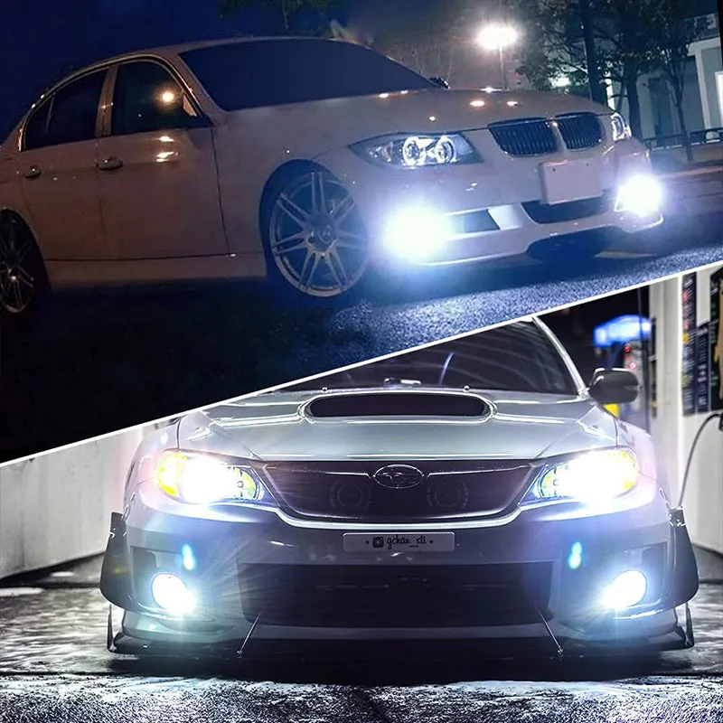 T14 6000k 9005/9006/9012 LED Headlights Bulbs Fog Light Bulbs, 2pcs ™