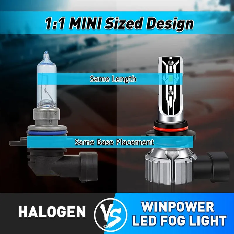 T14 6000k 9005/9006/9012 LED Headlights Bulbs Fog Light Bulbs, 2pcs ™