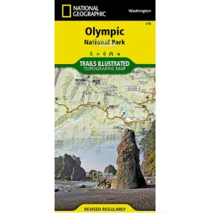 Trails Illustrated Map: Olympic National Park